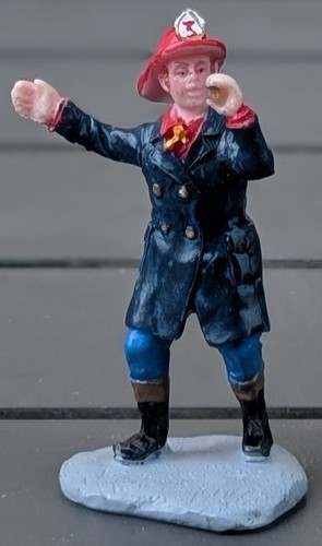 Figurine pompier sapeur - figurine,