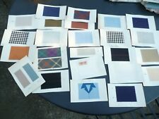 24 Vintage Antique Fabric Samples for Patchwork Collection
