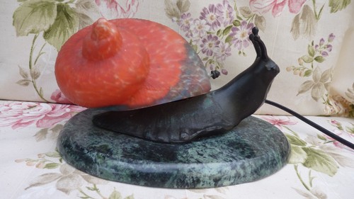 Lampe style art - lampe, escargot