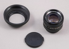 Carl Zeiss Contax  50mm f1.4 MMJ with hood READ