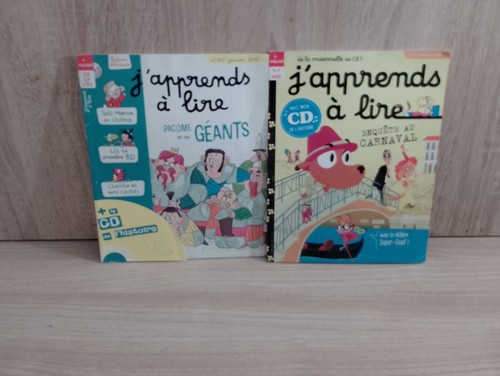 Apprends lire lot de 2 - j'apprends, a