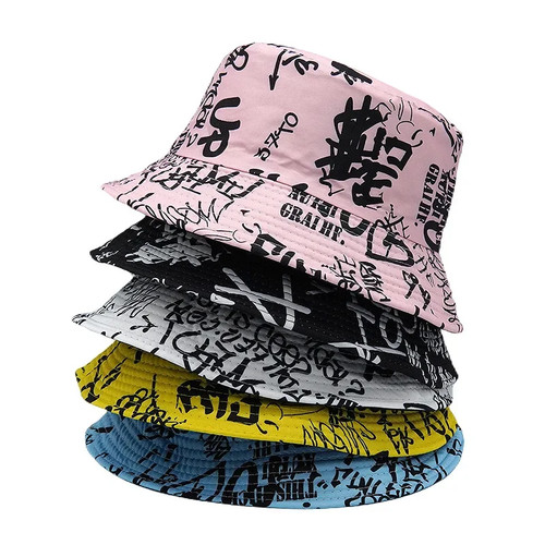Bob chapeau unisexe graffiti - bob,