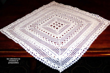 NAPPERON FAIT MAIN CROCHET