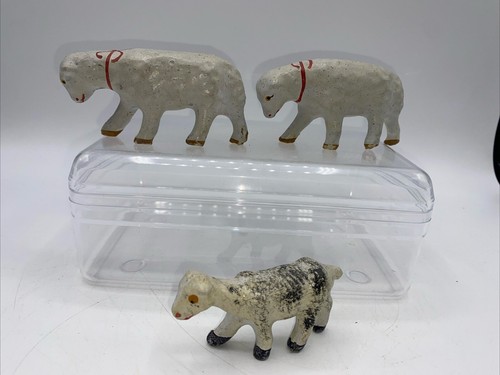 Santon creche moutons - santon, bon