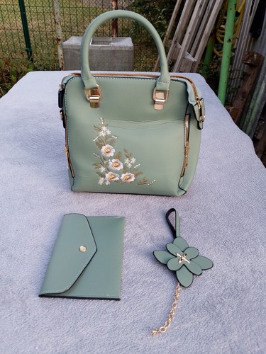 Sac main femme - à, brodé