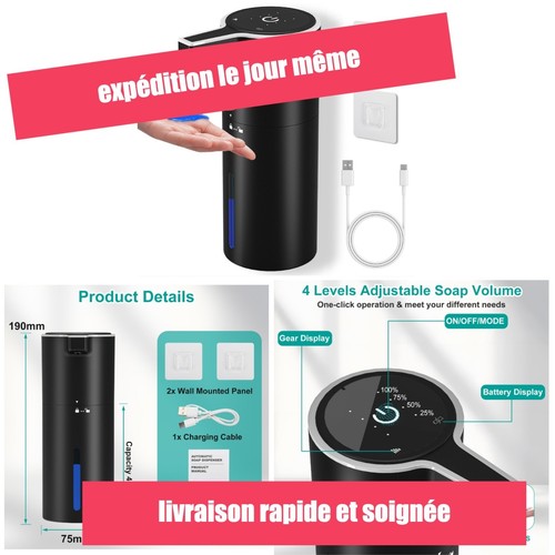Distributeur savon automatique