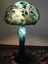 BIG Emile Galle lamp ( USA tax-exempt.)