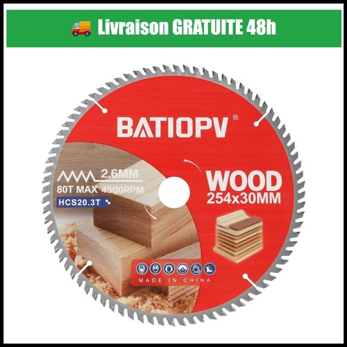 Lame scie circulaire - 254x30, mm
