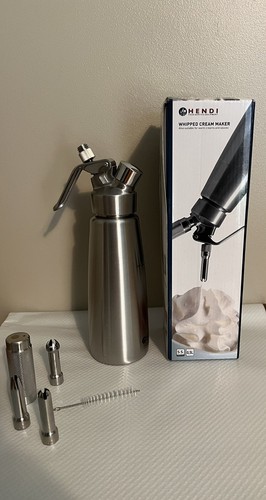 Siphon chantilly inox - inox, 0,5l