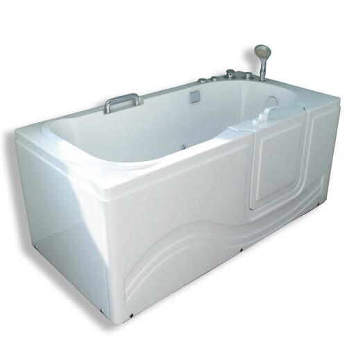 Baignoire balnéo avec porte