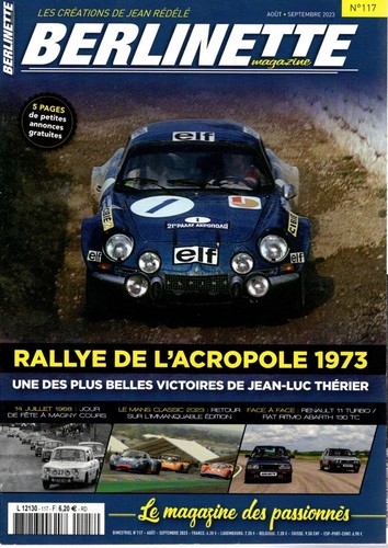Berlinette mag 117 r11 turbo - mag,