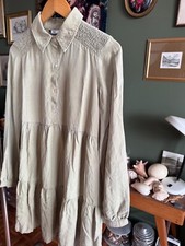 Jolie robe ZARA kaki style baby doll - taille S