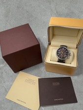 Louis Vuitton Tambour Chronograph Brown 41MM Ref. Q11211 Full Set