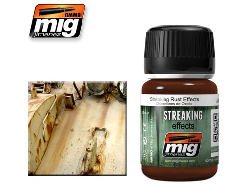 Mig effet peinture rouille - de,