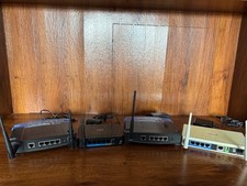 Four working Wifi routers