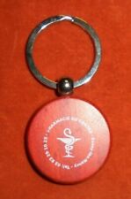 Essey-les-Nancy Center Pharmacy Wooden Key Ring Keychain - Expired 