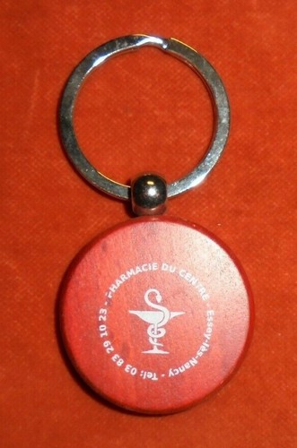 Porte clés key ring bois - key,