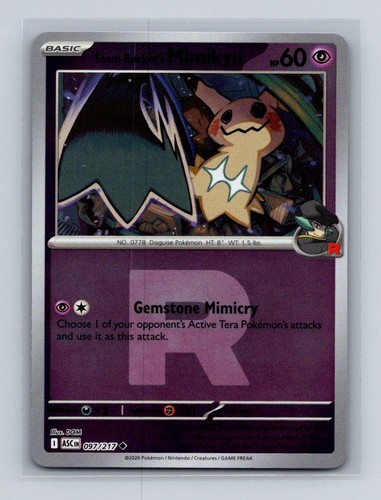 Team rocket mimikyu - team, 2026