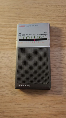 Sanyo rp1900 radio - sanyo, portable