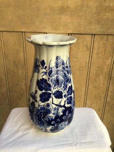 Ancien vase delft faïence - vase,