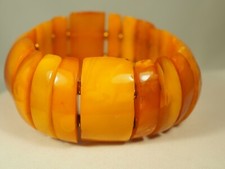 BRACELET ART DECO AMBRE