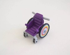Playmobil hospital - purple wheelchair for children 6663