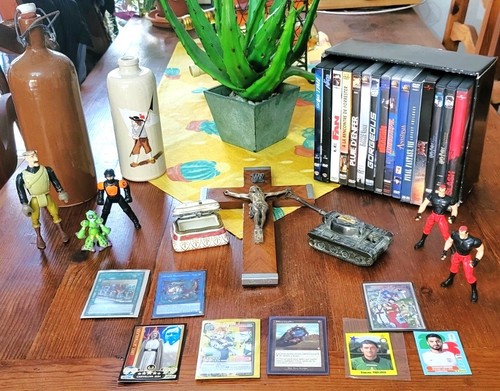 Lot brocante objets vintage - brocante, d'objets
