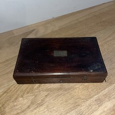 Ancienne Boîte À Compas Vide