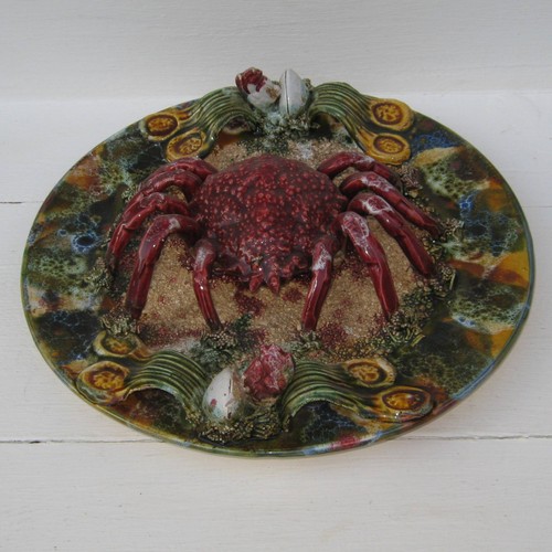 Plat trompe oeil barbotine - trompe,