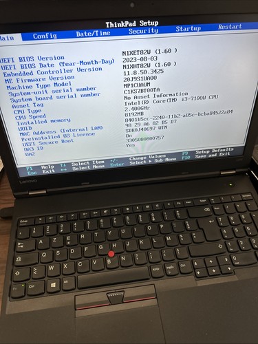 Lenovo thinkpad l570 i3 - lenovo,