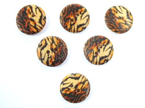 Lot boutons bois rond - bois,