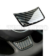 For Audi A4L A6L A3 Q3 Q5 Q7 Carbon Fiber Steering Wheel Sticker Cover Trim