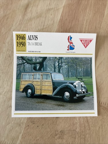 Alvis ta14 break - /, 1950