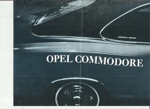 Opel commodore berline - opel, +