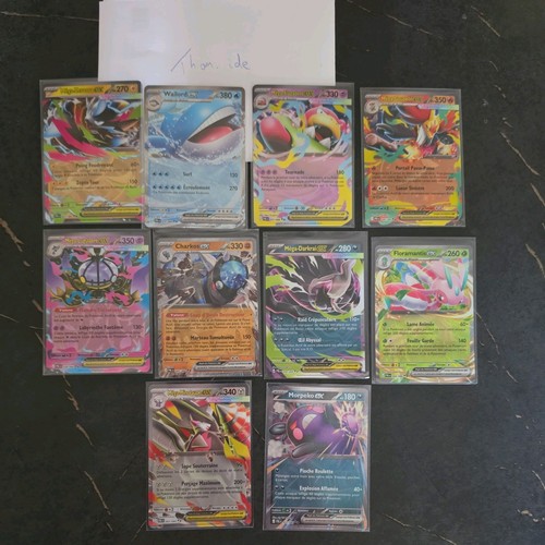 Lot carte pokemon me05 - carte, ex