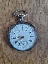 Montre À Gousset En Argent