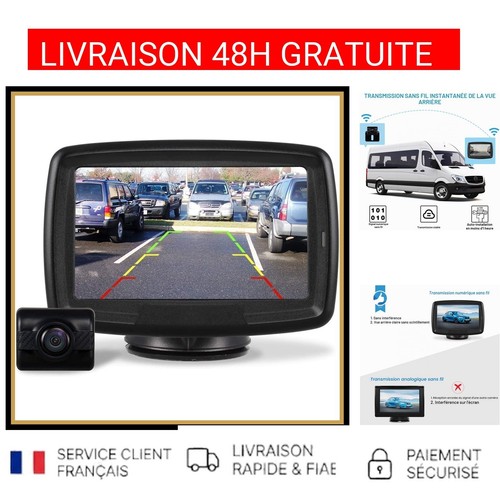 Caméra recul sans fil - sans,