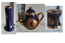 lot mini cafetiere vase