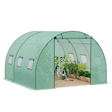 Serre Tunnel Jardin 9m2 Acier