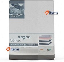 Drap Housse Flanelle SETEX 90 X 200 Cm 100% Coton Blanc Élastique