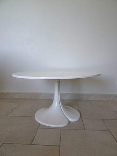 Ancienne table basse trèfle - ancienne,
