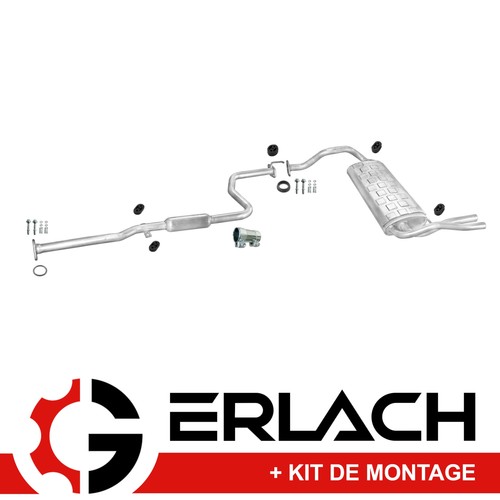 Echappement silencieux pour
