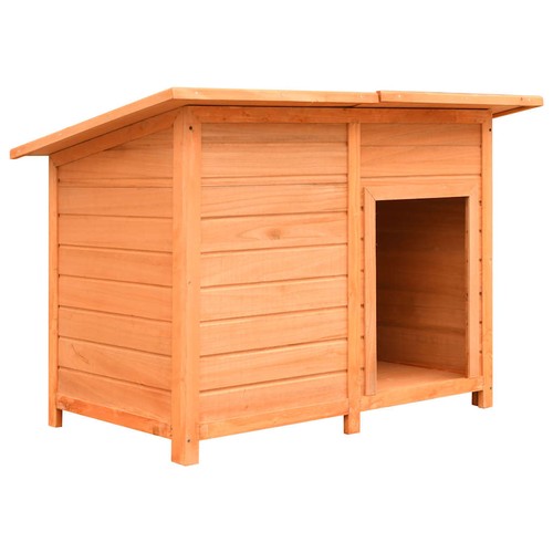 Niche pour chiens bois pin - chiens,