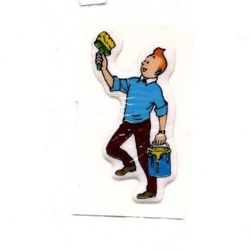 Figurine pégatinas tintin - figurine, pégatinas.
