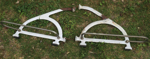 Paire ancien support a - ,