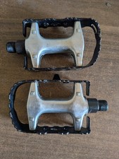 Paire de pédales plates vélo