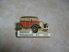  RENAULT VIVAQUATRE G7 1933 REAR CAR PINS: CEF PARIS