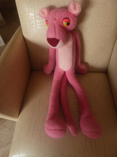 Peluche panthère rose - panthère,