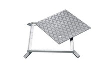 Plaque D'Égout Piétonnière En Acier Galvanisé UNI EN 10025 Tôle Striée 30/10