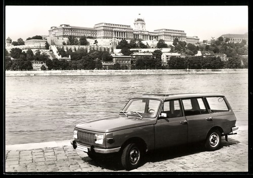 Postcard car wartburg - car, 353w